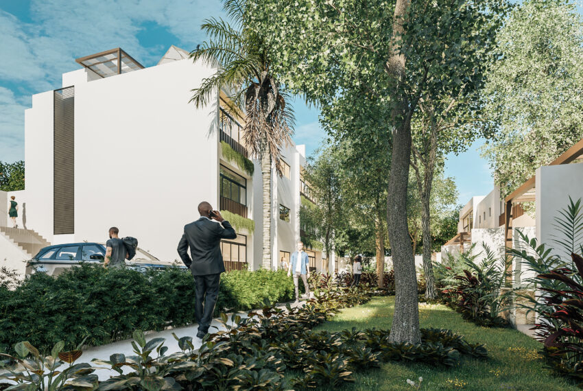 Vista del Jardin Central.