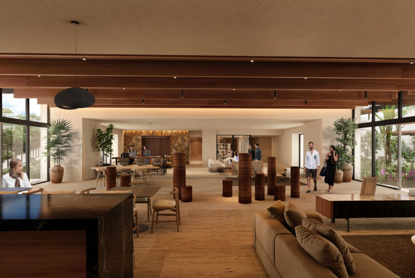 LOBBY perspectiva hacia etapa II