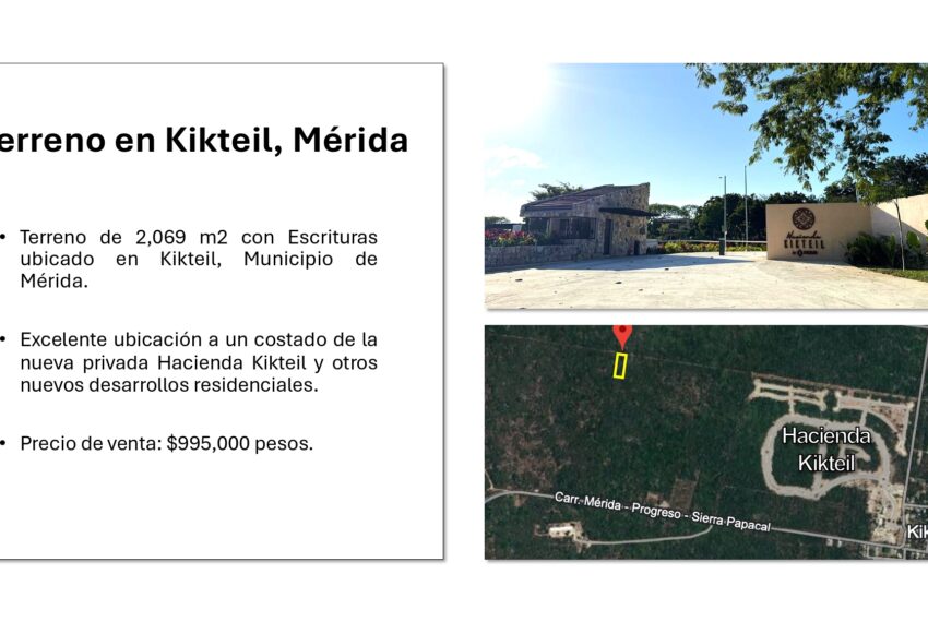 Terreno en Venta en Kikteil, Merida_page-0001